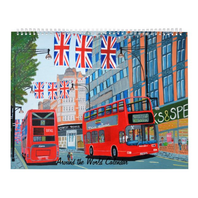 Värld runt Kalender (Omslag)