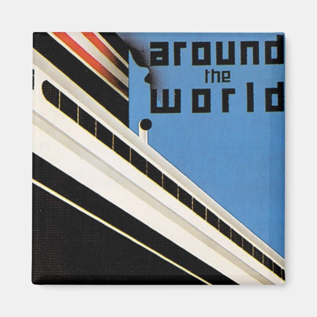 Värld runt med NYK Magnet (Framsidan)