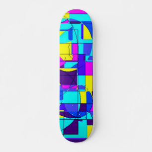 Värld runt mini skateboard bräda 18,7 cm