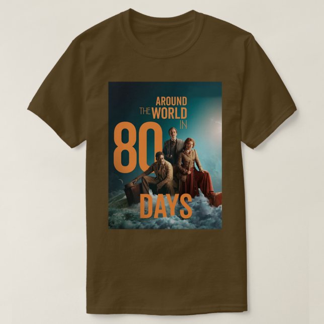 Värld runt om 80 dagar t shirt (Design framsida)