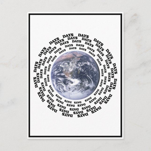 Värld runt om 80 dagar vykort (Framsida)