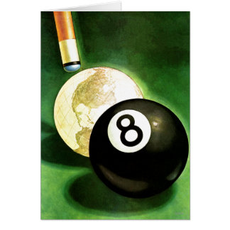Värld som stickreplikboll OBS kort