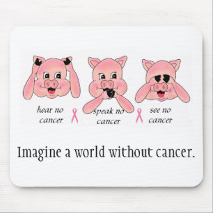 Värld utan cancer Mousepad Musmatta