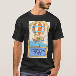 Världar avslutar svart T Shirt