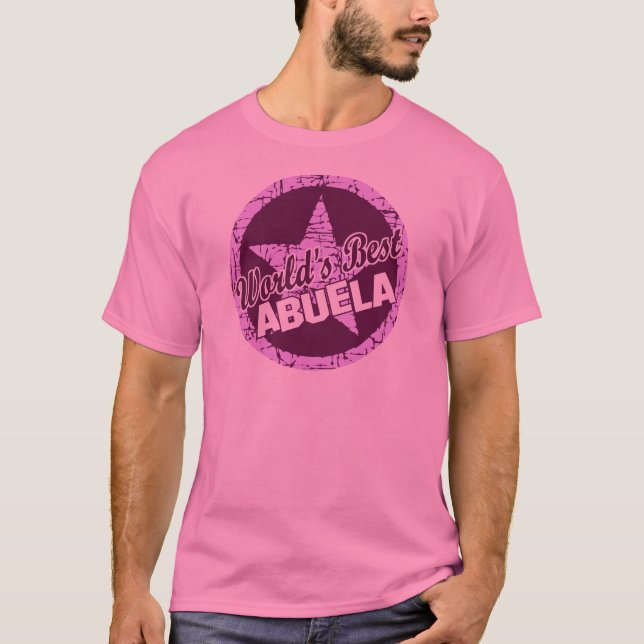 Världar bäst Abuela T Shirt (Framsida)