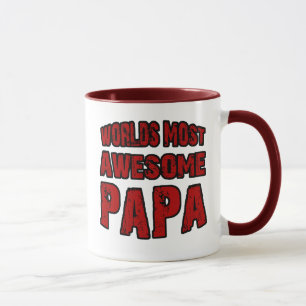 Världar mest enorm pappa mugg