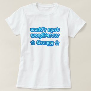 Världar mest Wondiferous Granny Tee Shirt