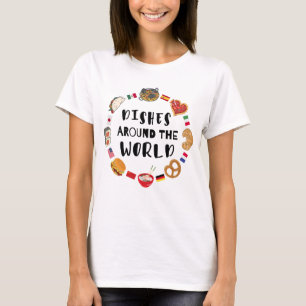 Världar runt t shirt