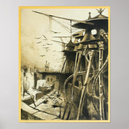 Världarnas krig (1906) poster