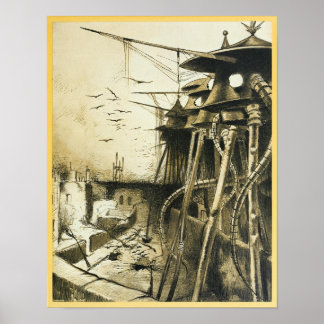 Världarnas krig (1906) poster