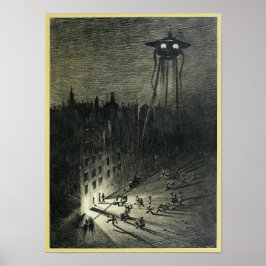 Världarnas krig (1906) poster