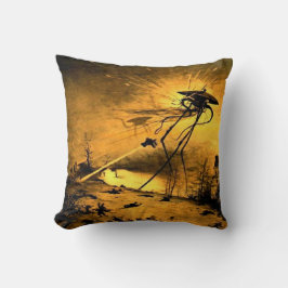 Världarnas krig H G Wells SciFi  Kudde