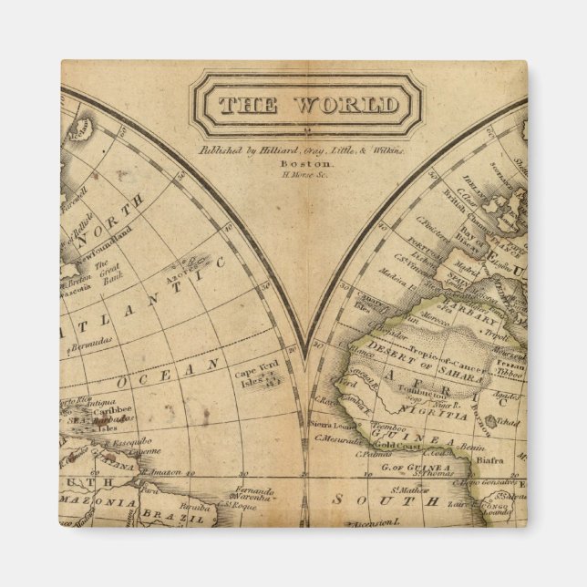 Världen 2 magnet (Framsidan)