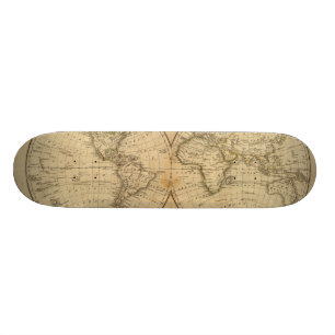 Världen 2 old school skateboard bräda 18 cm