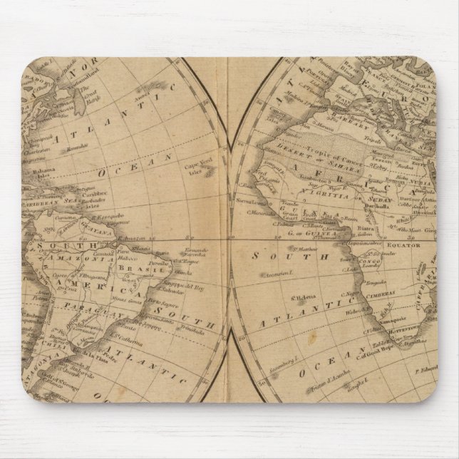 Världen 3 musmatta (Framsidan)