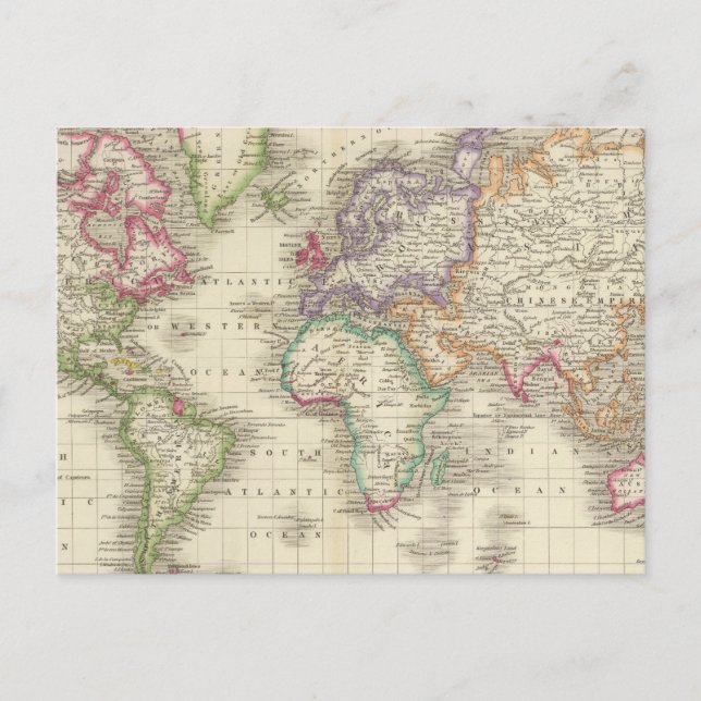 Världen 9 vykort (Framsida)