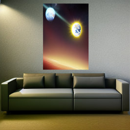 Världen | AI Art Poster