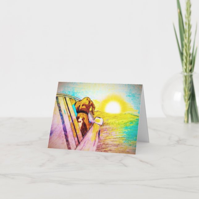 Världen är bättre med dig i honom kort (Framsida)