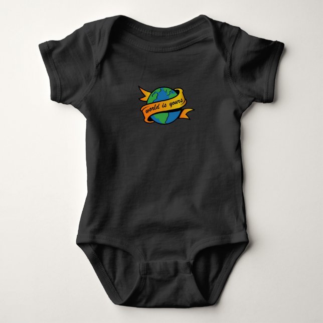 Världen är din t shirt (Framsida)