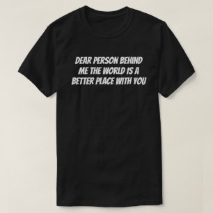 Världen är en bättre ställe. t shirt