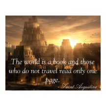 Världen är en Bok-poster