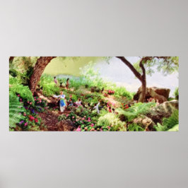 VÄRLDEN ÄR EN CIRCLE-utskrift, Poster Papper (proj