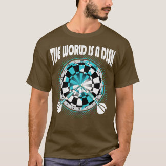 Världen är en skiva t shirt