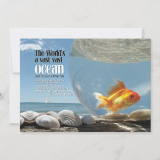 Världen är ett stort hav | Mini-print