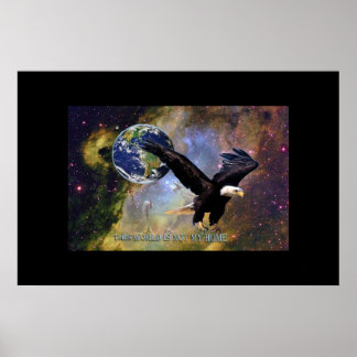 Världen är inte mitt hem poster