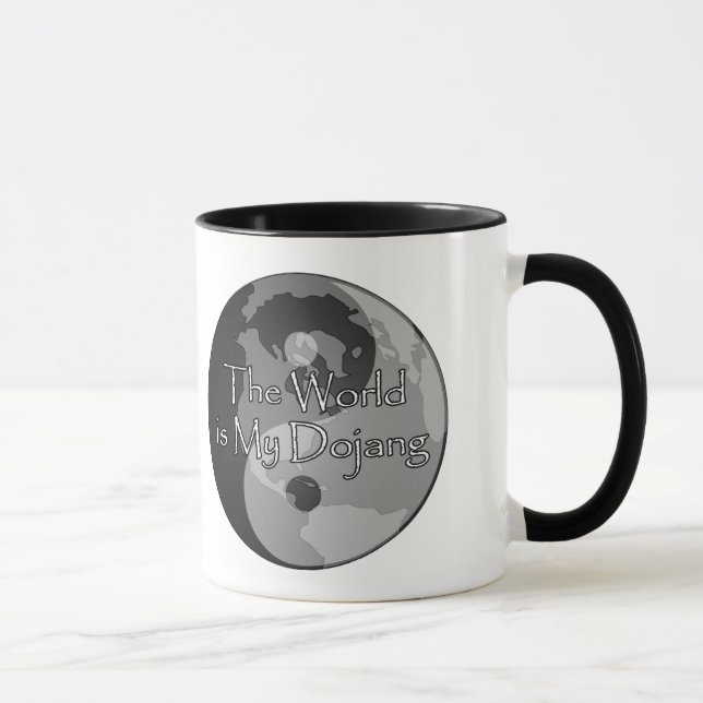 Världen är min Dojang - sjölandkampsportar Mugg (Höger)
