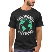 Världen Är Mitt Hem T-Shirt