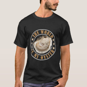 Världen är mitt ostron t shirt