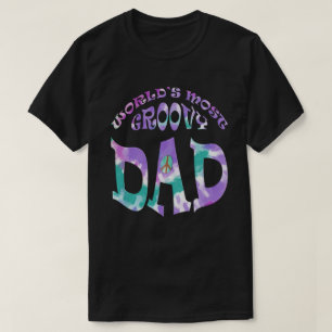 Världen är som mest Groovy Pappa Pastel T-shirt