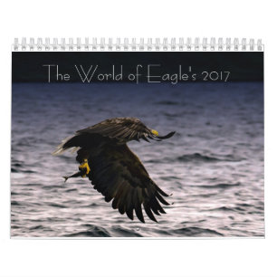 Världen av örn 2017 kalender