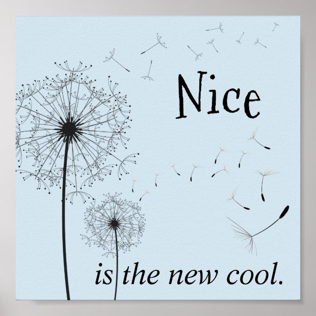 Världen behöver lite Nice (Poster) Poster (Framsidan)