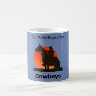 Världen behöver mer Cowboys Kaffemugg