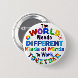 Världen behöver olika sinnen knapp