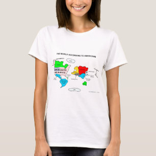 Världen enligt amerikaner t shirt