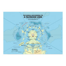 Världen Enligt en Facebook-användare