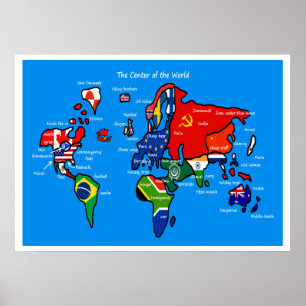 Världen enligt Skandinavierna Poster