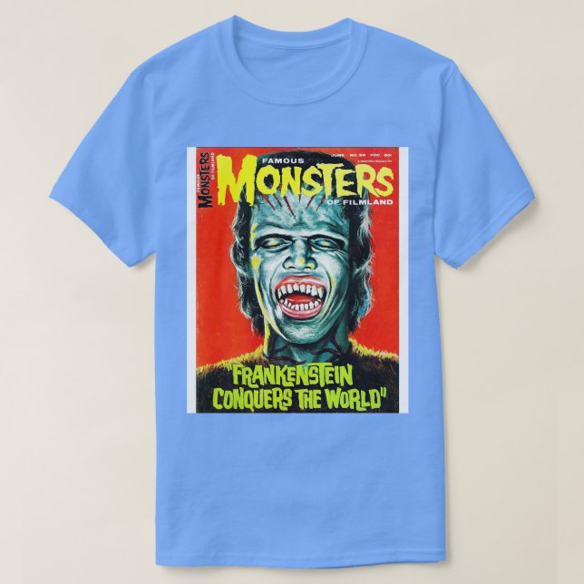 Världen erövras t shirt (Design framsida)