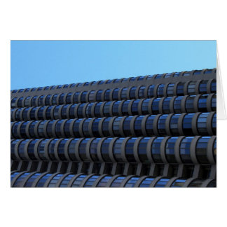 Världen från sidan hälsningskort