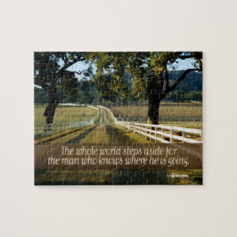 "Världen går åt sidan" inspirationsoffert Pussel