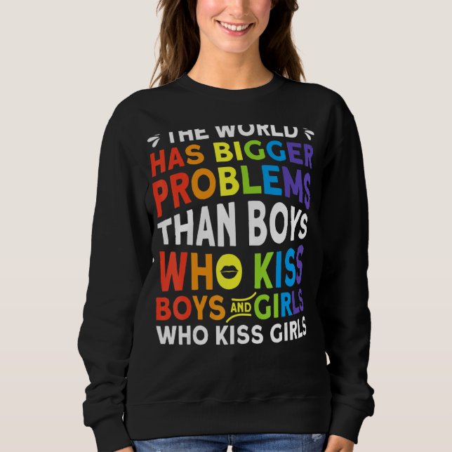 Världen har större problem än de pojkar som flyger t shirt (Framsida)