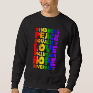 Världen Har Större Problem HBTQ Flagga Gay Pride Lång Ärmad Tröja