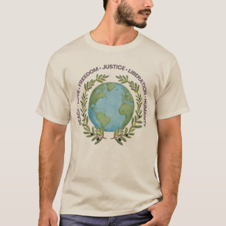 Världen i Olive Wandeans T Shirt