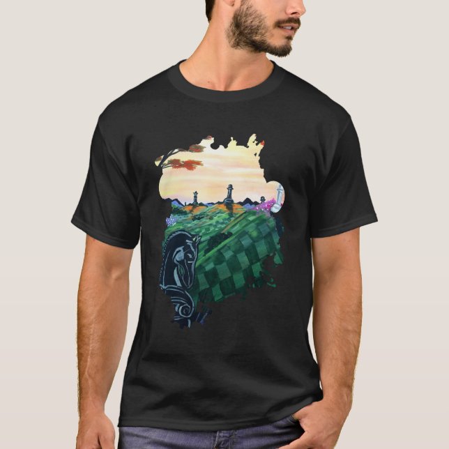 Världen i schack t shirt (Framsida)