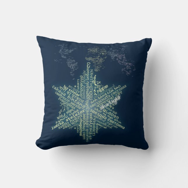 Världen i Starlight Pillow Kudde (Framsida)