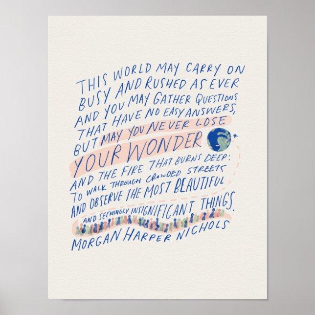 Världen kan fortsätta.. poster (Framsidan)