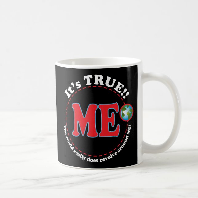 Världen kretsar kaffemugg (Höger)